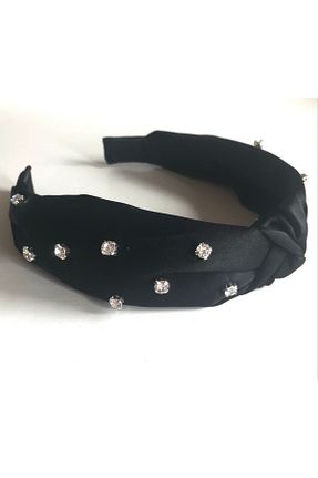 تاج مشکی زنانه مخمل modernist - کد 887968289