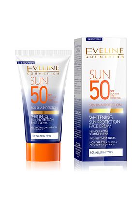 کرم ضد آفتاب صورت SPF 50 + Eveline Cosmetics - کد 735398661