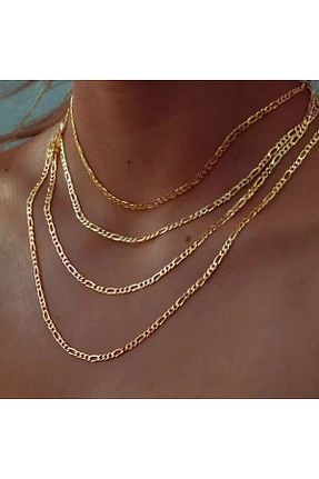 گردنبند جواهر زرد زنانه پوشش لاکی Etique - کد 888004152