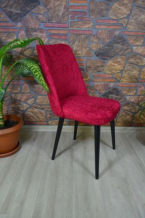 کاور صندلی زرشکی مخمل kılıfteks - کد 887993733