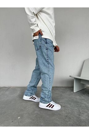 شلوار آبی مردانه پنبه ای Denim Shorty - کد 888352416