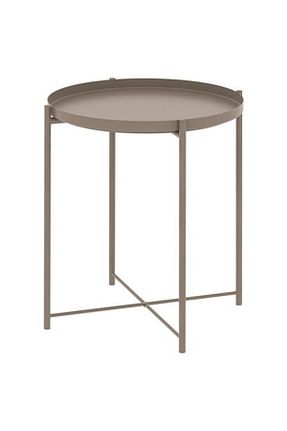 میز عسلی بژ فلزی IKEA - کد 152009130