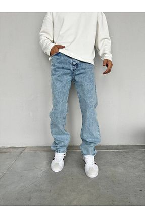 شلوار آبی مردانه پنبه ای Denim Shorty - کد 888352416