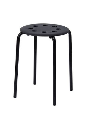 چهارپایه مشکی IKEA - کد 672717468