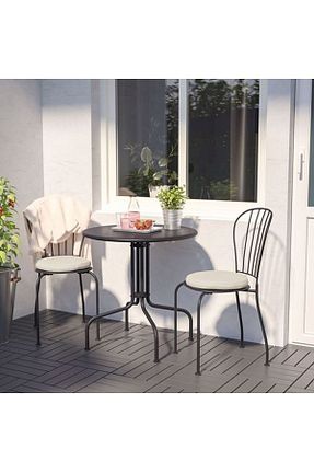ست باغچه سفید فلزی IKEA - کد 271666805