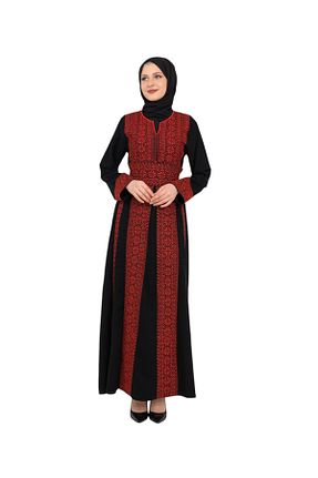 لباس قرمز زنانه بافتنی Zaytoon - کد 815871117
