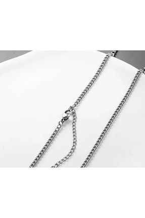گردنبند استیل ( فولاد ) مردانه استیل ضد زنگ derokas - کد 888015232