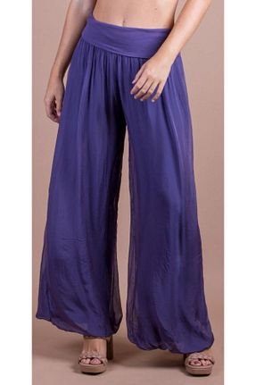 شلوار بنفش زنانه پارچه Cb Made In Italy - کد 888027387