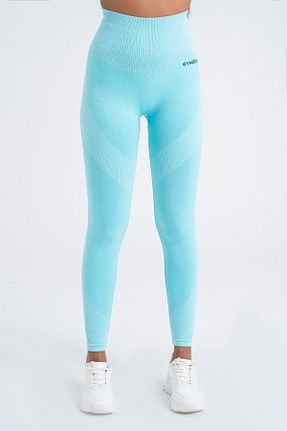 ساق شلواری اسپرت فیروزه ای زنانه بلند gymxprofit - کد 888505337