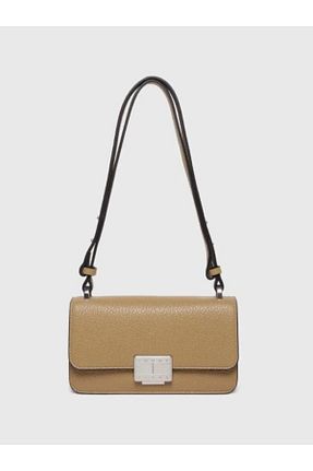 کیف دوشی بژ زنانه Tommy Hilfiger - کد 888115079