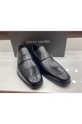 کفش کلاسیک مشکی مردانه چرم خالص Pierre Cardin - کد 888116644
