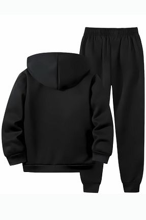 ست گرمکن مشکی بچه گانه مخلوط پلی استر han elegant - کد 888591887