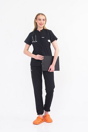 لباس کار مشکی Vistros Medikal - کد 888142610