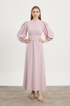 لباس حجاب بنفش زنانه Anvelop Birgül Bektaş - کد 127812099