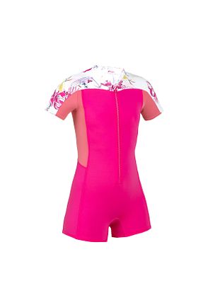 مایو شناگر صورتی بچه گانه بافت Decathlon - کد 924321541