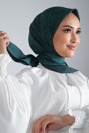 شال سبز زنانه پنبه ای haremscarfs - کد 888600337