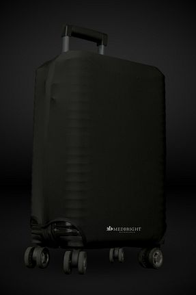 کاور چمدان مشکی ابعاد بزرگ MEDBRIGHT - کد 824324124