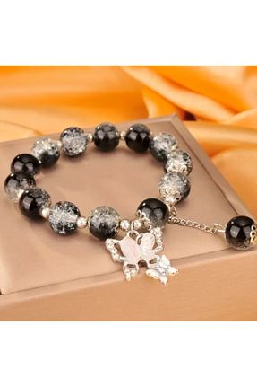دستبند جواهر مشکی زنانه منجق LAYDA LARA ACCESSORY - کد 888188712