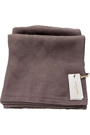 شال طلائی زنانه پنبه ای Pierre Cardin - کد 888215776