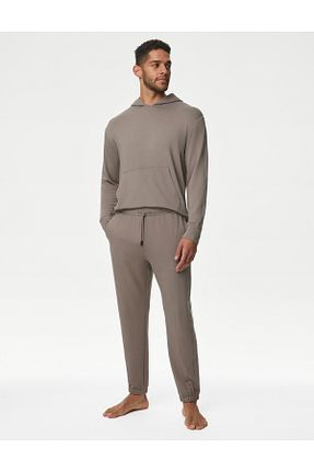 بالاتنه راحتی قهوه ای مردانه پنبه ای Marks & Spencer - کد 834449202