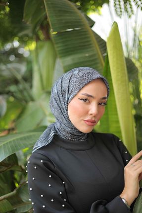 دستمال گردن مشکی زنانه پنبه ای Silk Home - کد 888254222