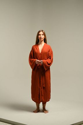 کیمونو و کافتان رنگی زنانه پنبه ای Tfifty - کد 888252438