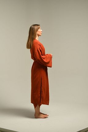 کیمونو و کافتان رنگی زنانه پنبه ای Tfifty - کد 888252438
