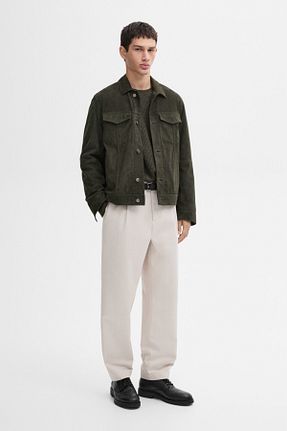 کت طوسی مردانه رگولار Massimo Dutti - کد 888257150