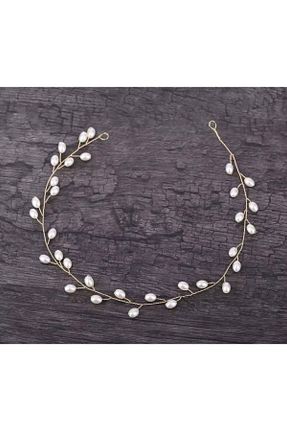 کش سر طلائی زنانه Monalisa - کد 888291129