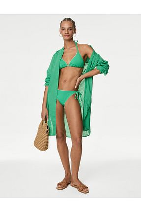 بالاتنه بیکینی سبز زنانه ساده Marks & Spencer - کد 835608166