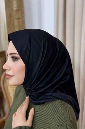 روسری مشکی پنبه ای Nissra - کد 886603822