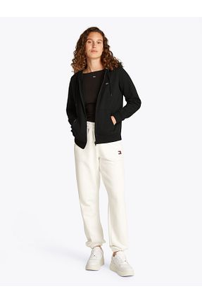 سوئیشرت مشکی زنانه ساده Tommy Hilfiger - کد 888332760
