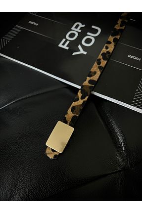 کمربند رنگی زنانه چرم مصنوعی Fiori - کد 888339863