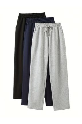 شلوار گرمکن سایز بزرگ رنگی زنانه پاچه ساده yx yustex sport - کد 888356182