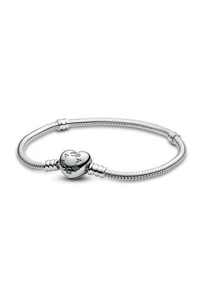 دستبند نقره زنانه 925 عیار Pandora - کد 885411010