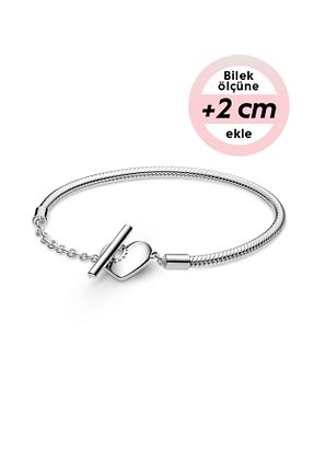 دستبند نقره زنانه 925 عیار Pandora - کد 136170583