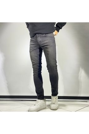 شلوار جین مشکی مردانه پاچه تنگ higo - کد 888369372
