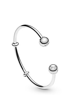 دستبند نقره زنانه 925 عیار Pandora - کد 793689838