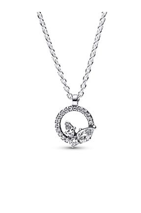 گردنبند نقره نارنجی زنانه 925 عیار Pandora - کد 687803813