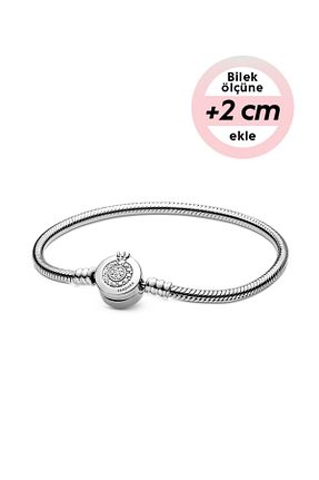 دستبند نقره زنانه 925 عیار Pandora - کد 136171899
