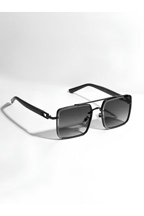 عینک آفتابی مشکی زنانه UV400 Eyesofia - کد 842138297