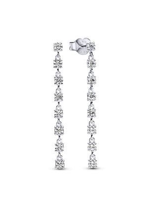 گوشواره نقره زنانه 925 عیار Pandora - کد 808430261
