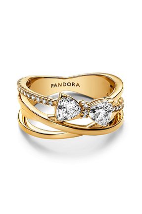 انگشتر نقره زنانه زیرکن Pandora - کد 869496108