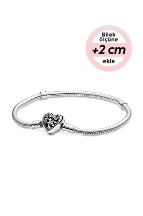 دستبند نقره زنانه 925 عیار Pandora - کد 136171403
