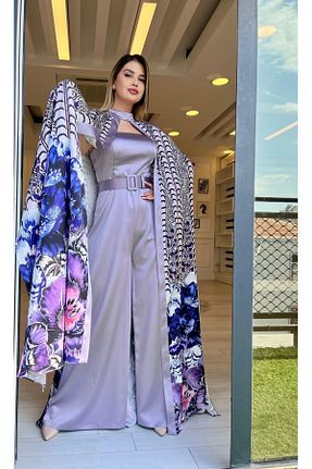 سرهمی بنفش زنانه رگولار White Corner - کد 888747182