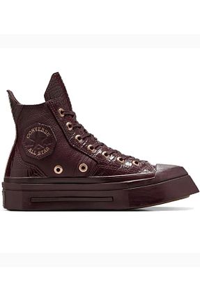 کفش اسنیکر زرشکی زنانه بند دار Converse - کد 888381171