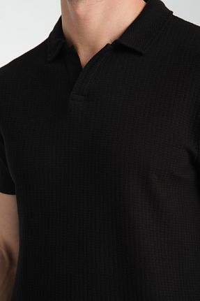 تیشرت مشکی مردانه رگولار Frappoli - کد 885888589