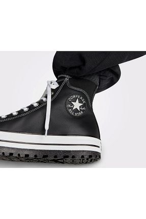 کفش اسنیکر مشکی زنانه بند دار Converse - کد 888380927