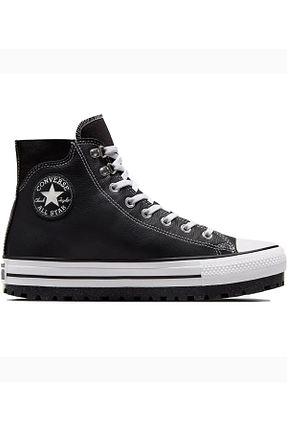 کفش اسنیکر مشکی زنانه بند دار Converse - کد 888380927