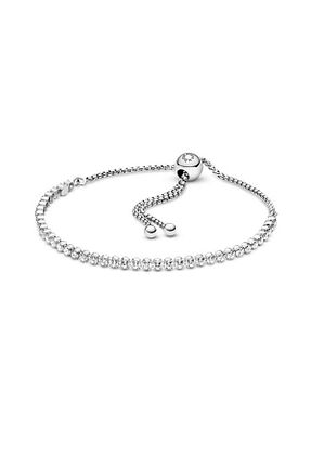 دستبند نقره زنانه 925 عیار Pandora - کد 136168991